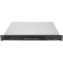 SilverStone RM100 caja rackmount 1U - Mini-ITX, acero, negro