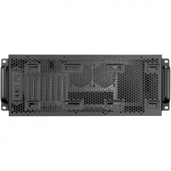 SilverStone RM4A 4U caja de servidor para rack, SSI-EEB, mesh - gris oscuro