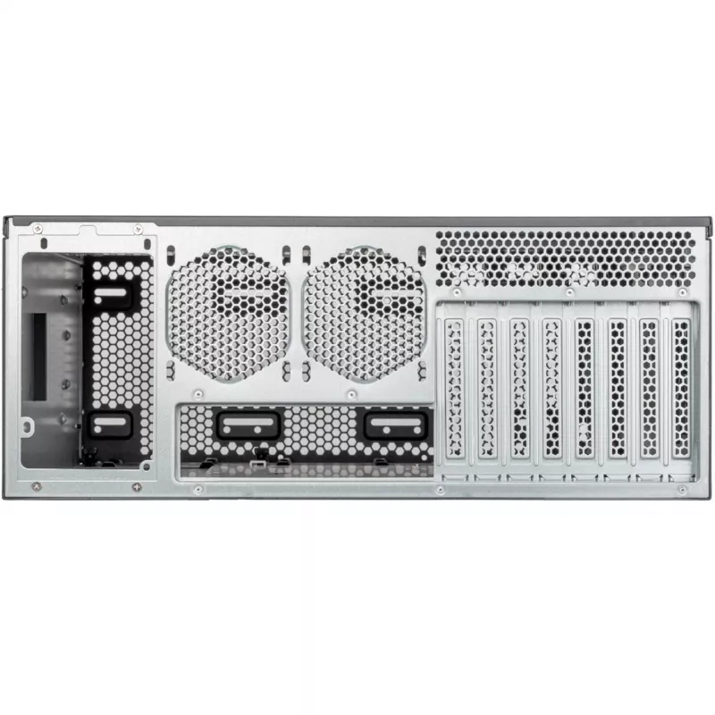 SilverStone RM4A 4U caja de servidor para rack, SSI-EEB, mesh - gris oscuro