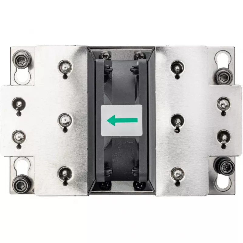 SilverStone SST-XE02-TR5B disipador para CPU, Aluminio/Negro, 60 mm