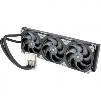 SILVERSTONE TECHNOLOGY SST-XE420 disipador de CPU de perfil bajo, negro/plata