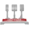 Simagic Heel Stop para pedalier P1000/P1000i - Rojo