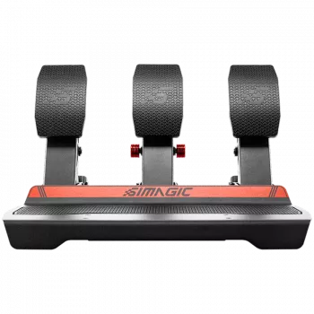 Sistema de pedales modular SIMAGIC P700 con célula de carga de 150 kg y 35 ajustes de freno