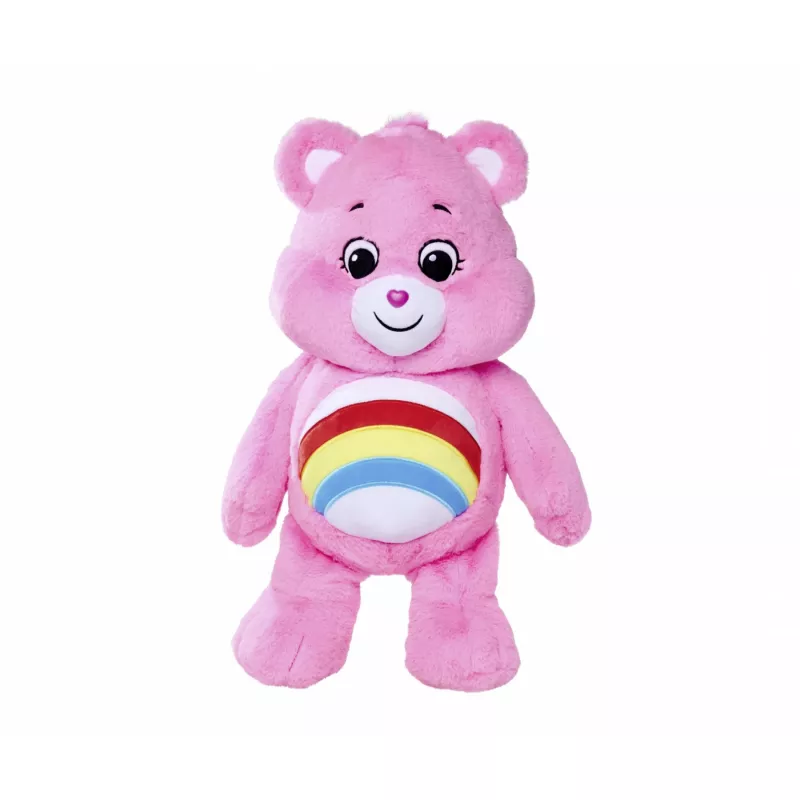 SIMBA-DICKIE Care Bears Cheer Bear Peluche 60 cm Rosa Arcoíris