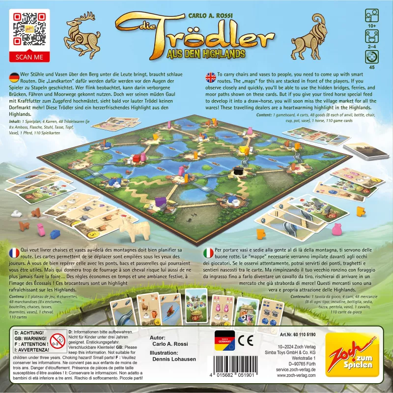 SIMBA-DICKIE Die Trödler aus den Highlands - The Highland Fling - DVD - 2 discos - Región 2 - audio alemán/inglés - 270 min - FSK 0