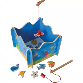 SIMBA-DICKIE Juego de pesca magnético (16 piezas)