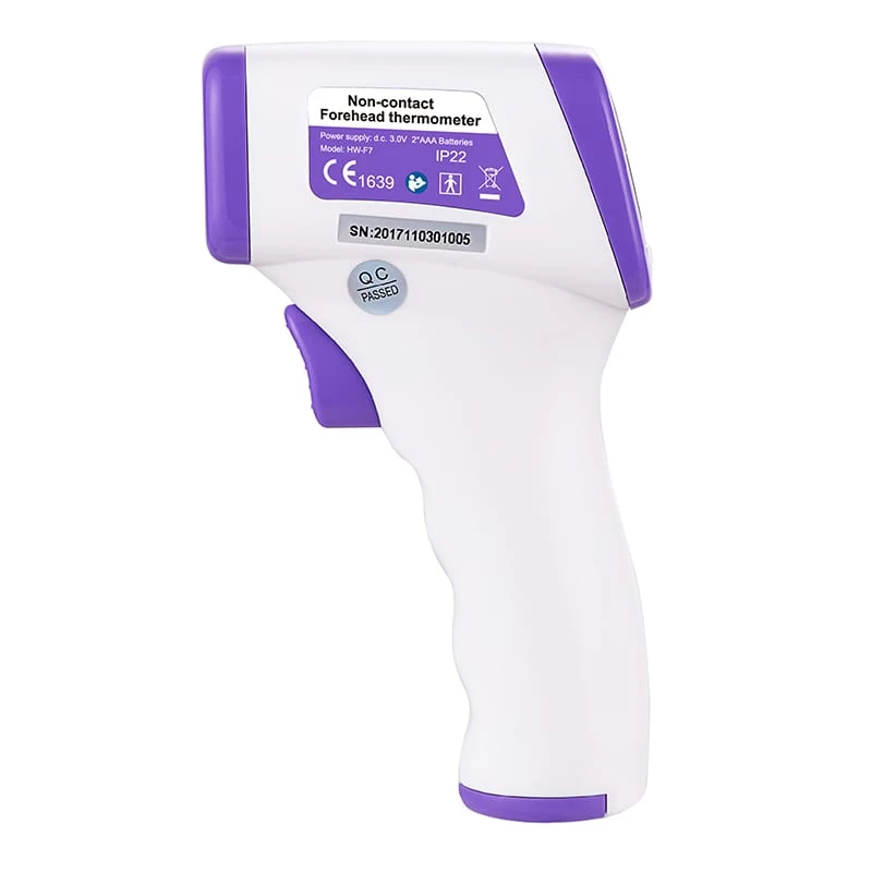 SIMZO HW-F7 Termómetro infrarrojo de mano LED sin contacto