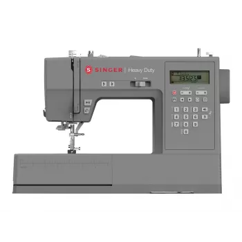 Singer Heavy Duty Máquina de coser HD6705C Recargable 200 puntadas Gris