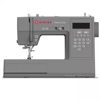 Singer Heavy Duty Máquina de coser HD6705C Recargable 200 puntadas Gris