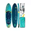 SKATINGER Prana Light Blue Tabla de SUP hinchable 350x89x15 Yoga
