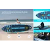 Tabla de paddle surf hinchable SKT ASIATICUS 350x89x15 cm Yoga