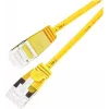 Wirewin PKW-LIGHT-STP-K6A 3.0 GE Cat 6a U/FTP Slim Cable de conexión redondo, 3,0 m, amarillo, PoE