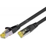 Wirewin PKW-PIMF-KAT6A 4.0 SW Cat6a S/FTP Cable de red, 4 m, negro