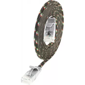 Wirewin PKW-TOUGH-K6 3.0 cable de red Cat.6 Slim Tough, U/UTP, 3m, gris