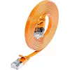 Wirewin SLIM S6 075 OR - Cat.6 cable de red SLIM, STP(PIMF), 0,75 m, naranja PKW-STP-SLIM-KAT6 0.75 OR
