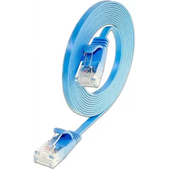 Wirewin Triotronik Cable de red Ethernet Cat6 Slim 5m Azul U/FTP PKW-SLIM-KAT6 5.0 BL