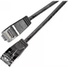 Wirewin Triotronik PKW-LIGHT-STP-K6 0,15 SW Cat6 Cable de red apantallado, conector macho RJ45 a conector macho RJ45, 0,15 m, negro