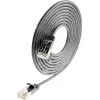 Wirewin Triotronik PKW-LIGHT-STP-K6 3.0 SW Cable de parcheo Cat6 apantallado, 3 m, negro