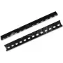 Canaleta vertical de gestión de cables Wirewin 32U negra RAL9005 19 pulgadas VCO 32U BL
