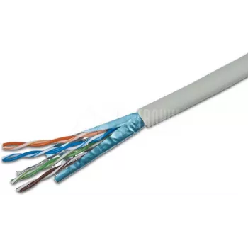Wirewin Cable de parcheo masivo Cat6 U/FTP, 100 m, gris, caja dispensadora (VKBOX KAT6 PATCH 100.0)