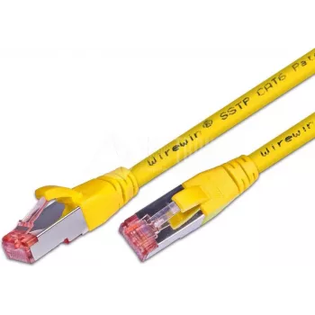 Wirewin PKW-PIMF-KAT6 4.0 GE Cable de red amarillo 4 m Cat6 S/FTP (S-STP)