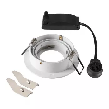 Foco empotrable redondo SLV NEW TRIA 75 GU10 máx. 10W blanco 75mm