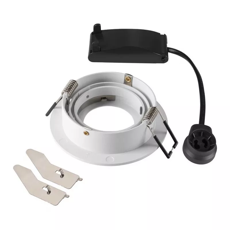 Foco empotrable redondo SLV NEW TRIA 75 GU10 máx. 10W blanco 75mm