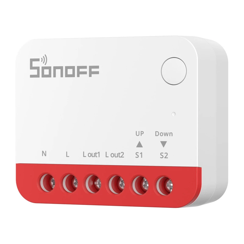 Interruptor inteligente ZigBee para persianas Sonoff MINI-ZBRBS (pack de 4)