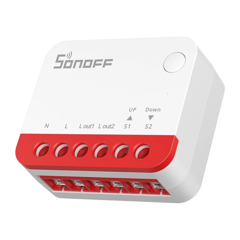 Interruptor inteligente ZigBee para persianas Sonoff MINI-ZBRBS (pack de 4)