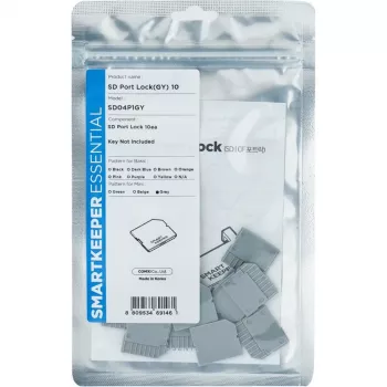 SMARTKEEPER Smart Keeper MiniMicro bloqueador de puerto SD gris pack de 10 (SLSART-0322)