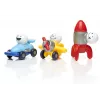 SmartMax My First Explorers Set de construcción magnético de 15 piezas para niños pequeños a partir de 1 año