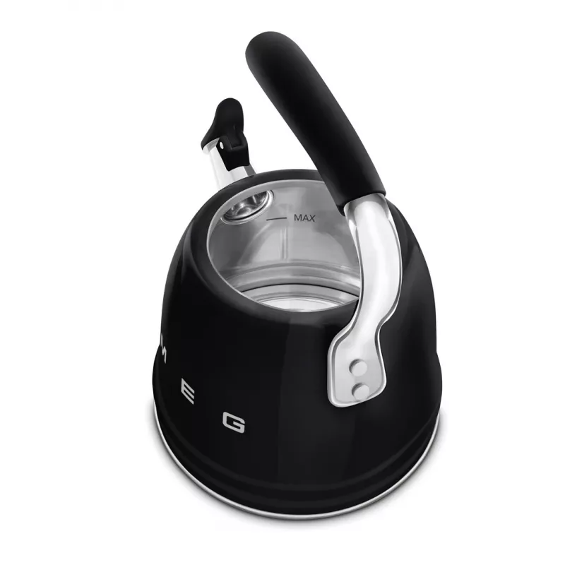Smeg 50's Style WKF01BL hervidor para fuego, negro