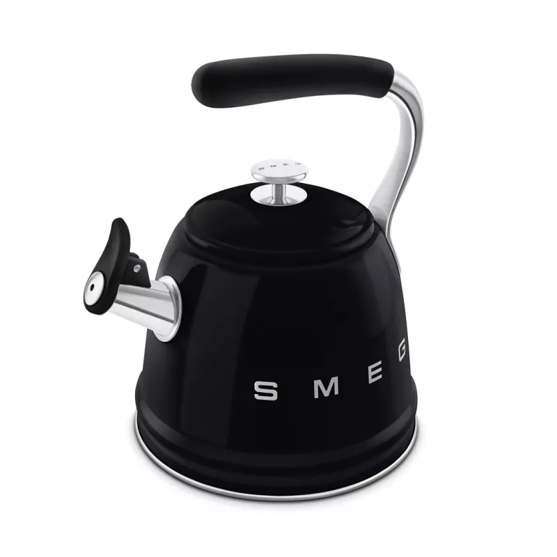 Smeg 50's Style WKF01BL hervidor para fuego, negro