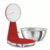 SMEG Báscula de cocina analógica y digital roja KSF01RDWW