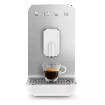 SMEG BCC11WHMEU Cafetera superautomática con boquilla de vapor, 19 bar, 1,4 l, blanco
