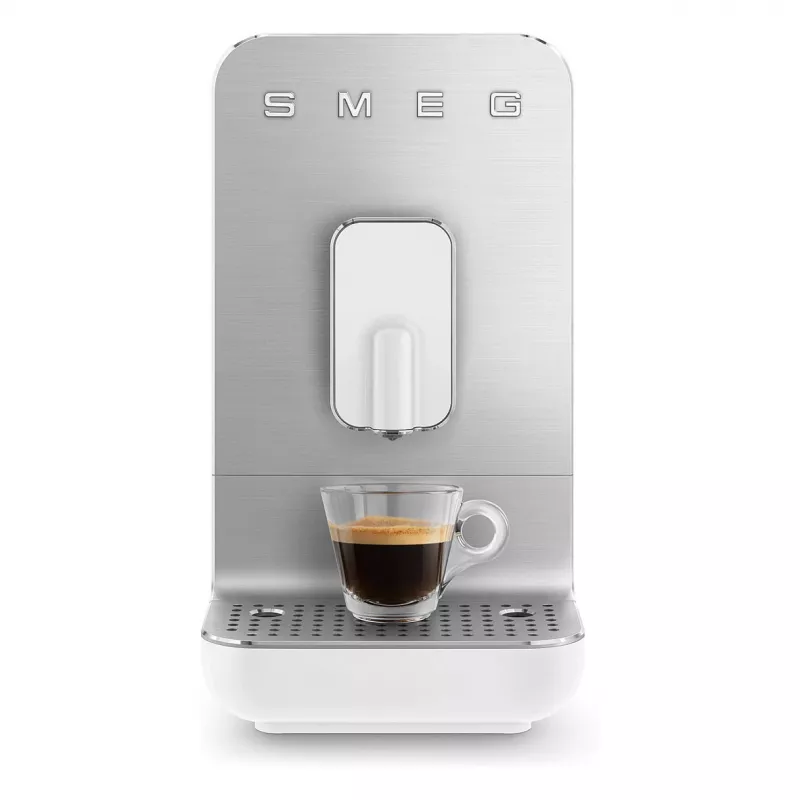 SMEG BCC11WHMEU Cafetera superautomática con boquilla de vapor, 19 bar, 1,4 l, blanco