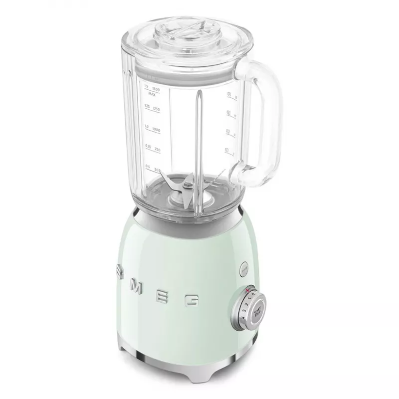 Smeg BLF03PGEU Batidora de vaso verde pastel 1,5L 800W
