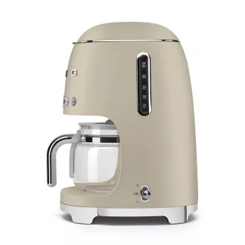 Smeg DCF02MLMEU Cafetera de filtro, Beige, Ines de la Fressange Paris Edition