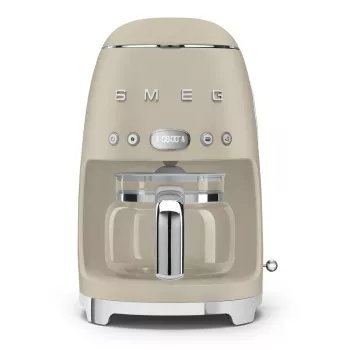 Smeg DCF02MLMEU Cafetera de filtro, Beige, Ines de la Fressange Paris Edition