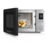Smeg MOC02BLMEU Horno microondas combinado, 9 funciones, 2100 W, negro mate