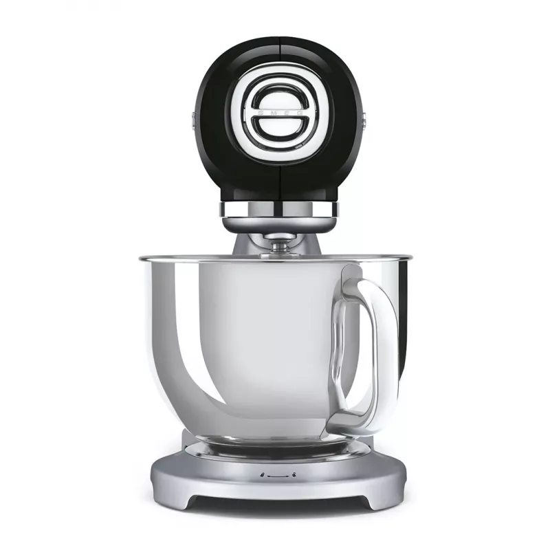Batidora de vaso Smeg SMF04BLEU 50's Style, 800 W, 4,8 l, Negra