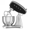 Batidora de vaso Smeg SMF04BLEU 50's Style, 800 W, 4,8 l, Negra
