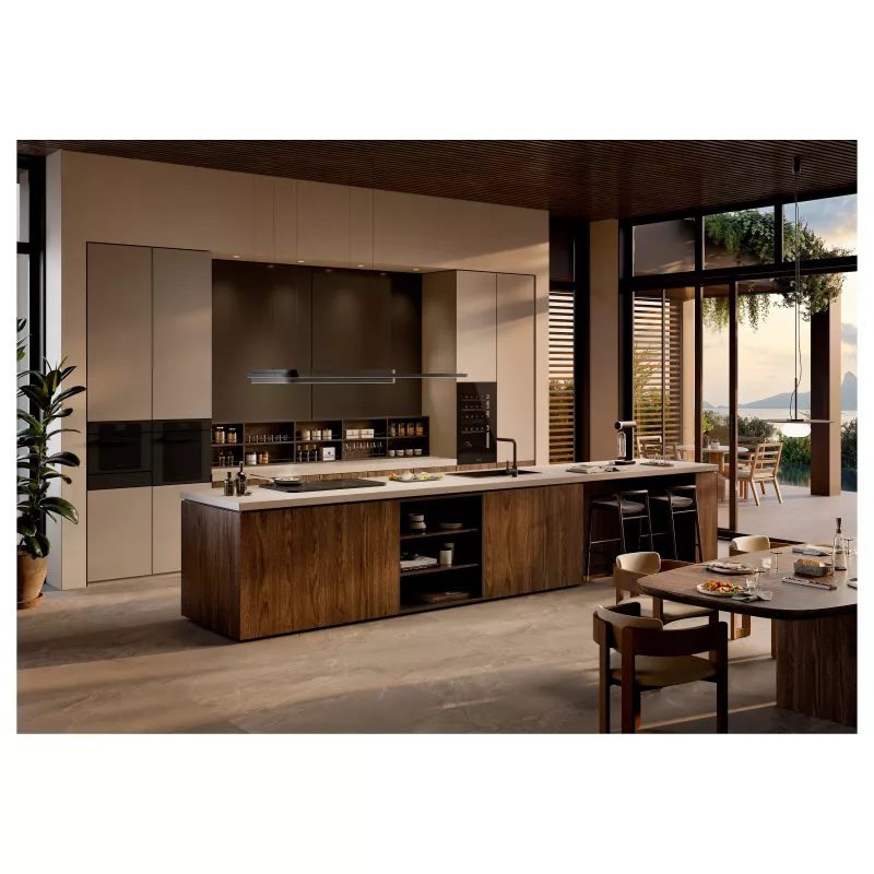 Máquina de agua con gas SMEG Sodamaker Collezione Aesthetic Black Sparkling Water Maker SKC01BLM