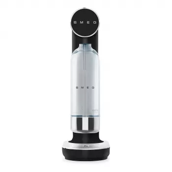 Máquina de agua con gas SMEG Sodamaker Collezione Aesthetic Black Sparkling Water Maker SKC01BLM