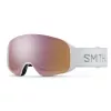 Smith 4D Mag S Gafas de esquí con lentes ChromaPop™, White Vapor/Rose Gold