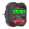 Comprobador de enchufes con pantalla digital Habotest HT107D