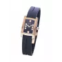 SOL WATCH WOMAN 10011/1 (23mm) Reloj analógico de cuarzo - caja de acero inoxidable, esfera blanca, correa de piel negra