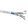 Cable de instalación SOLARIX SXKD-6A-FFTP-LSOH Cat.6A F/FTP, LSOH, Dca-s2,d2,a1, 500m bobina de madera, gris