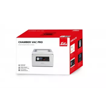 Envasadora al vacío de campana Solis Chamber Vac Pro (Type 5702) S0136, 950 mbar, 350 W, acero inoxidable
