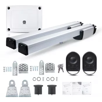 Somfy Ixengo L 3S+ IO Pack estándar para puertas batientes de dos hojas hasta 8 m